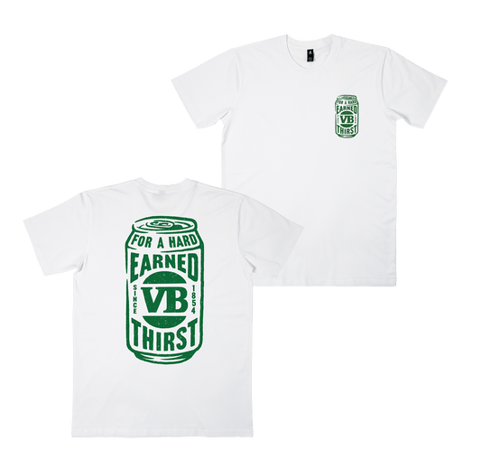 Tin Can Tee White T-Shirt Victor Bravo's