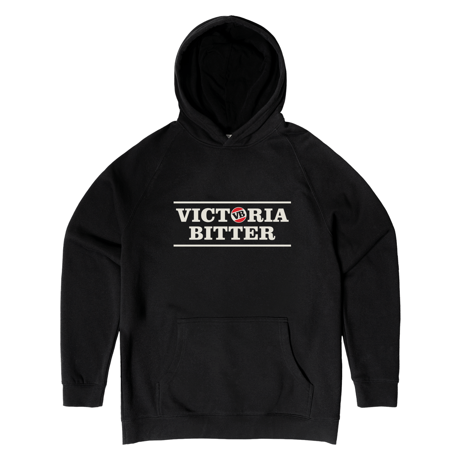 VB Stacked 3 Hoodie Black Hoodie Victor Bravo's