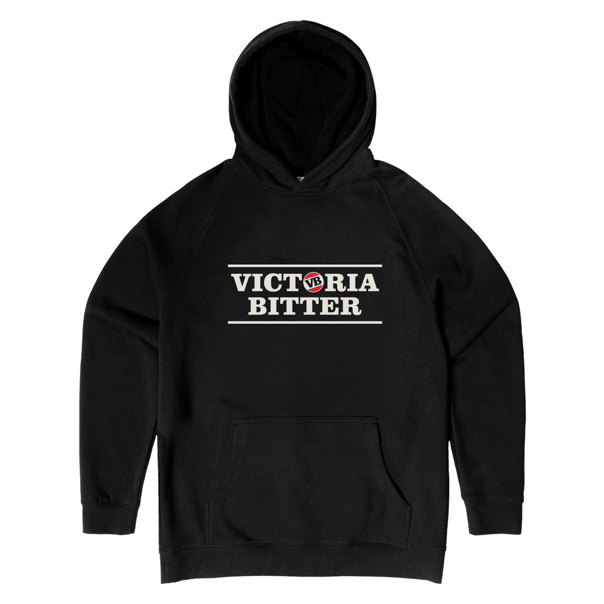 VB Stacked 3 Hoodie Black Hoodie Victor Bravo's