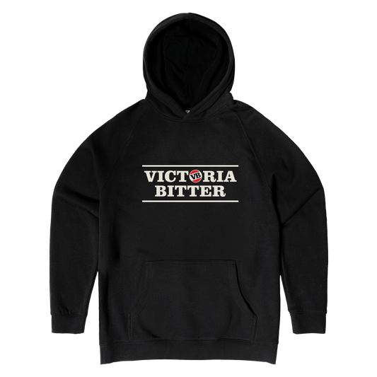 VB Stacked 3 Hoodie Black Hoodie Victor Bravo's