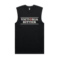 VB Stacked 3 Muscle Tee Black T-Shirt Victor Bravo's