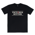 VB Stacked 3 Tee Black T-Shirt Victor Bravo's