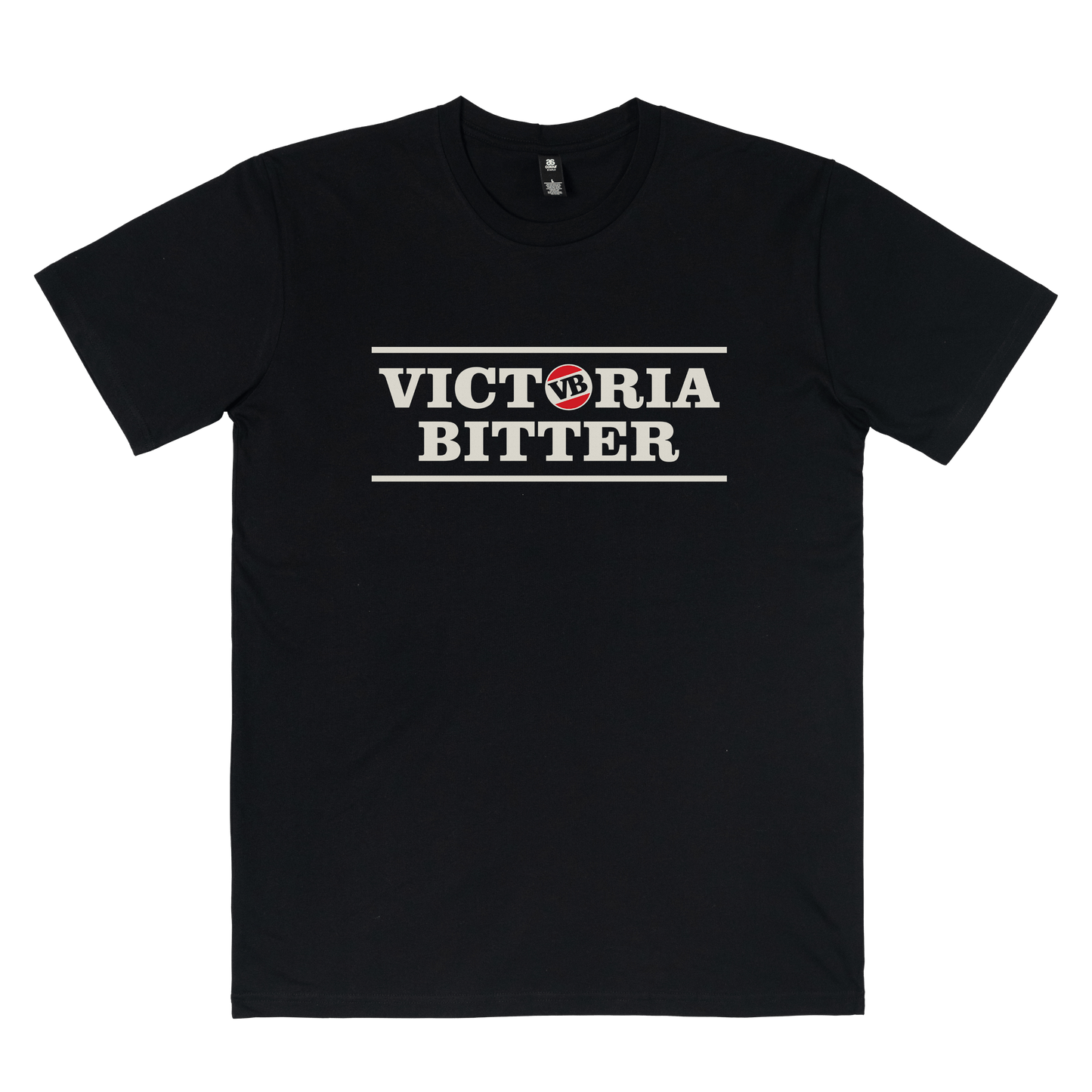 VB Stacked 3 Tee Black T-Shirt Victor Bravo's