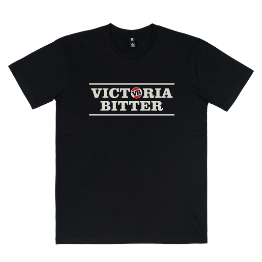 VB Stacked 3 Tee Black T-Shirt Victor Bravo's