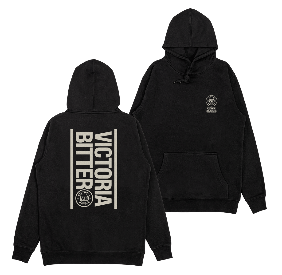 VB Stacked Hoodie Hoodie Victor Bravo's
