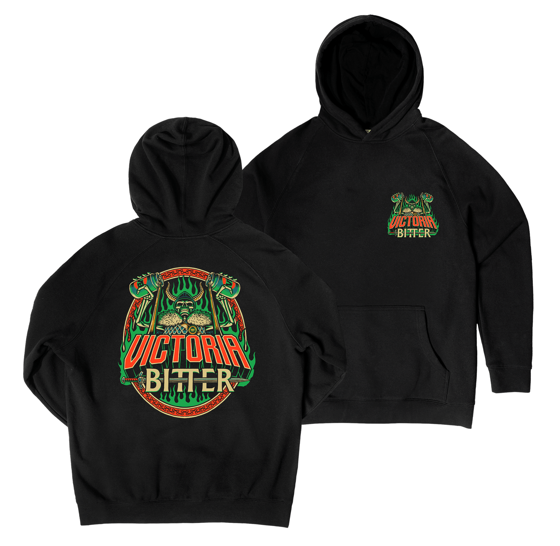 Viking Brew Hoodie Black Hoodie Victor Bravo's