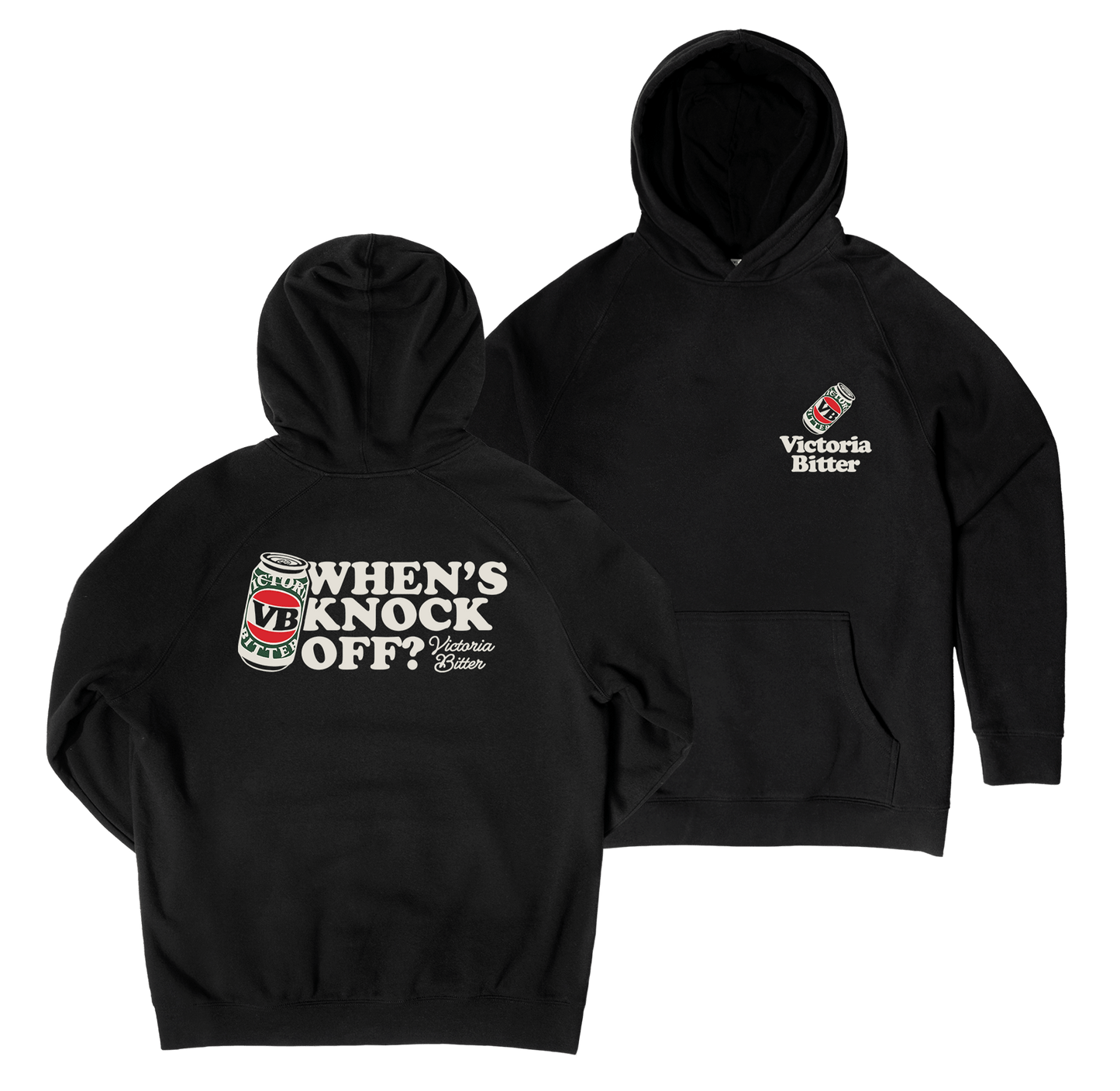 When's Knock Off? Hoodie Black Hoodie Victor Bravo's